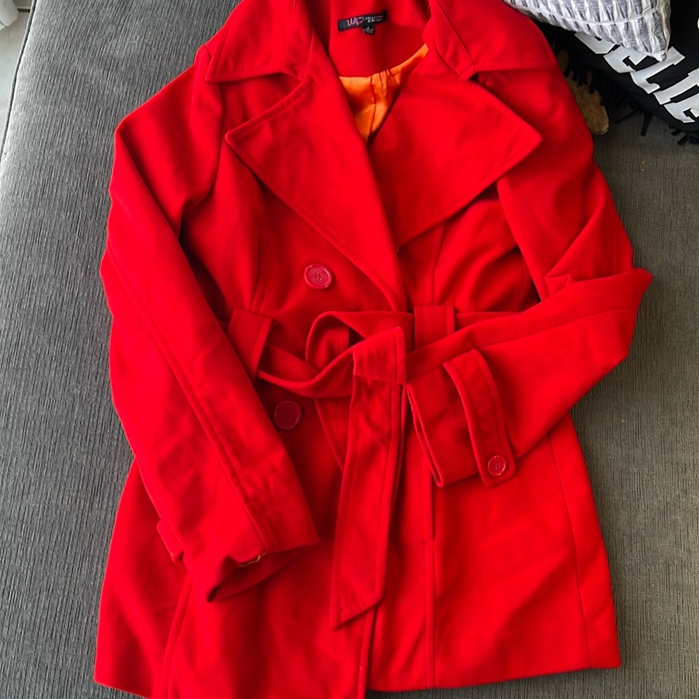 Red jacket